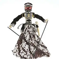 Wayang golek menak, Umarmaya, collection of Tropenmuseum, Netherlands, before 2003