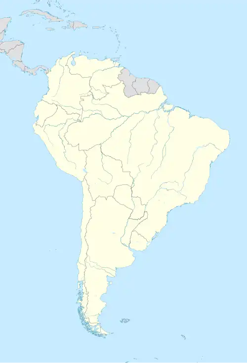 2013 Copa Libertadores is located in South America