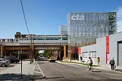 CTA Morgan Station, Chicago Illinois
