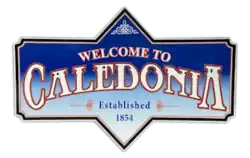 Official logo of Caledonia, Illinois