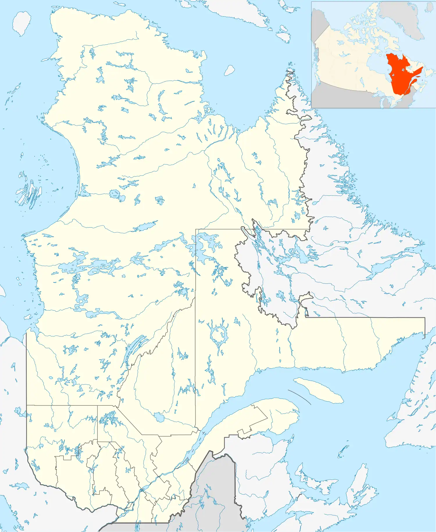 Umiujaq is located in Quebec
