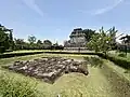 A destroyed temple on the northeast of Mendut Temple