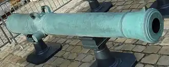 16-pounder Gribeauval cannon