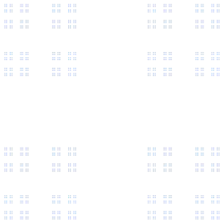 an image of the 6th iteration of Cantor dust in two dimensions