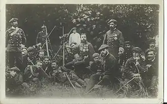 Carlos VII in Gipuzkoa, 1874