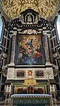 Church altar, including altarpiece by Rubens