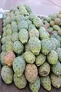 Gathered prickly pears