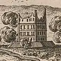 The destruction of the castle during the Deluge in 1657