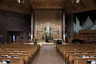 View up the nave toward the chancel