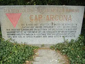 Cap Arcona incident memorial