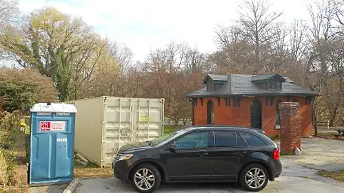 Construction site in 2015. Port-a-potty has since been removed.