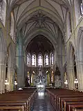 Central aisle within the Cathedral