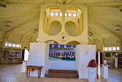 Central gallery of Arewa House Museum