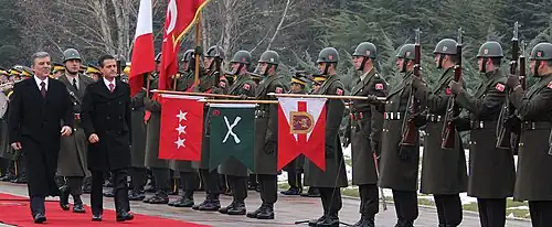 President Abdullah Gül and President Enrique Peña Nieto in Ankara, 2013.