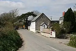 A former Methodist chapel at Laity Moor, now a Greek Orthodox church