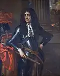 Charles II with the state crown, 1678