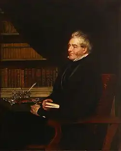 Portrait of Benjamin Travers by Charles Robert Leslie