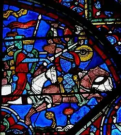 Knights fighting (bay 7)