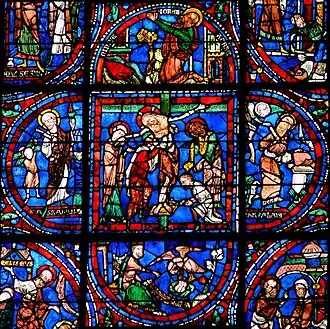 Bay 37 Typological Passion (Descent from the Cross)