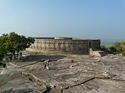Exterior of the yogini temple at Mitaoli