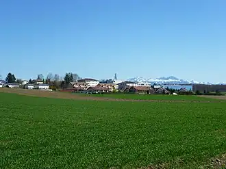 Cheseaux-sur-Lausanne village