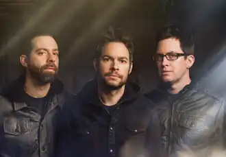 Chevelle in 2014 (left to right: Dean Bernardini, Pete Loeffler, Sam Loeffler)