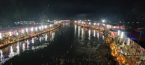 Sandhya Ghat at Jhim River, located between Malangwa and Brahmapuri, Sarlahi (November 2021)