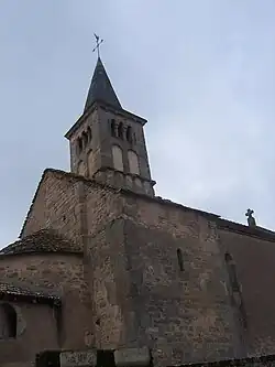 The church in Chiddes