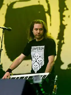Wirman with Children of Bodom in 2016
