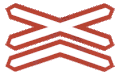 Level crossing (multiple tracks)