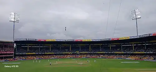 A view of the Stadium during the India vs New Zealand Test Match, October 2024