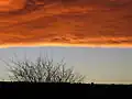 Chinook arch in Calgary, Alberta, 19 November 2005