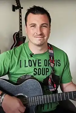 Chris Berrow teaching guitar