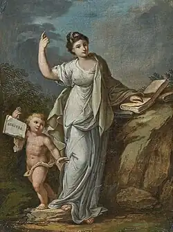 The Muse Clio by Bernhard Rode