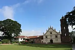 Facade of the San Vicente Ferrer Church, a declared National Cultural Treasure