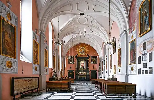 Passion of Christ Chapel and copy of the Shroud of Turin