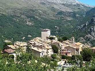 A general view of the village