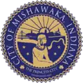 Official seal of Mishawaka, Indiana