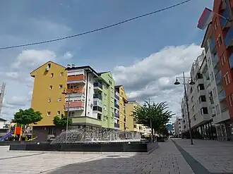 City promenade of the Istočno Sarajevo is located in Istočna Ilidža