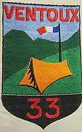 Insignia of CJF 33 (second model).