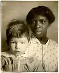 Photograph: James U. Martin with Nanny, 1921
