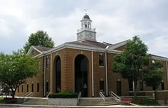 Clinton County Courthouse downtown