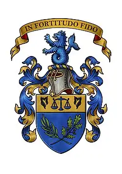 Coat-of-Arms of Giacomo Merello, Baron of Leslie