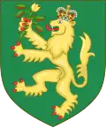 Coat of arms of Alderney (part of the Bailiwick of Guernsey)