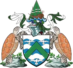 Coat of arms of Ascension Island