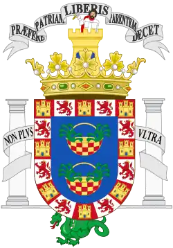 Coat of arms of Melilla, Spain
