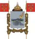 Modern reconstruction of the coat of arms of Smolensk according to the decree of 1857 by R. I. Malanichev[26]