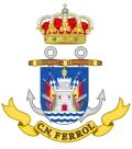 Coat of Arms of the Naval Command of Ferrol Maritime Action Forces (FAM)