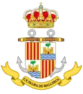 Coat of Arms of the Naval Command of Palma Maritime Action Forces (FAM)