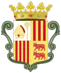Coat of arms, c. 1800–1949